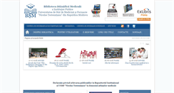 Desktop Screenshot of library.usmf.md